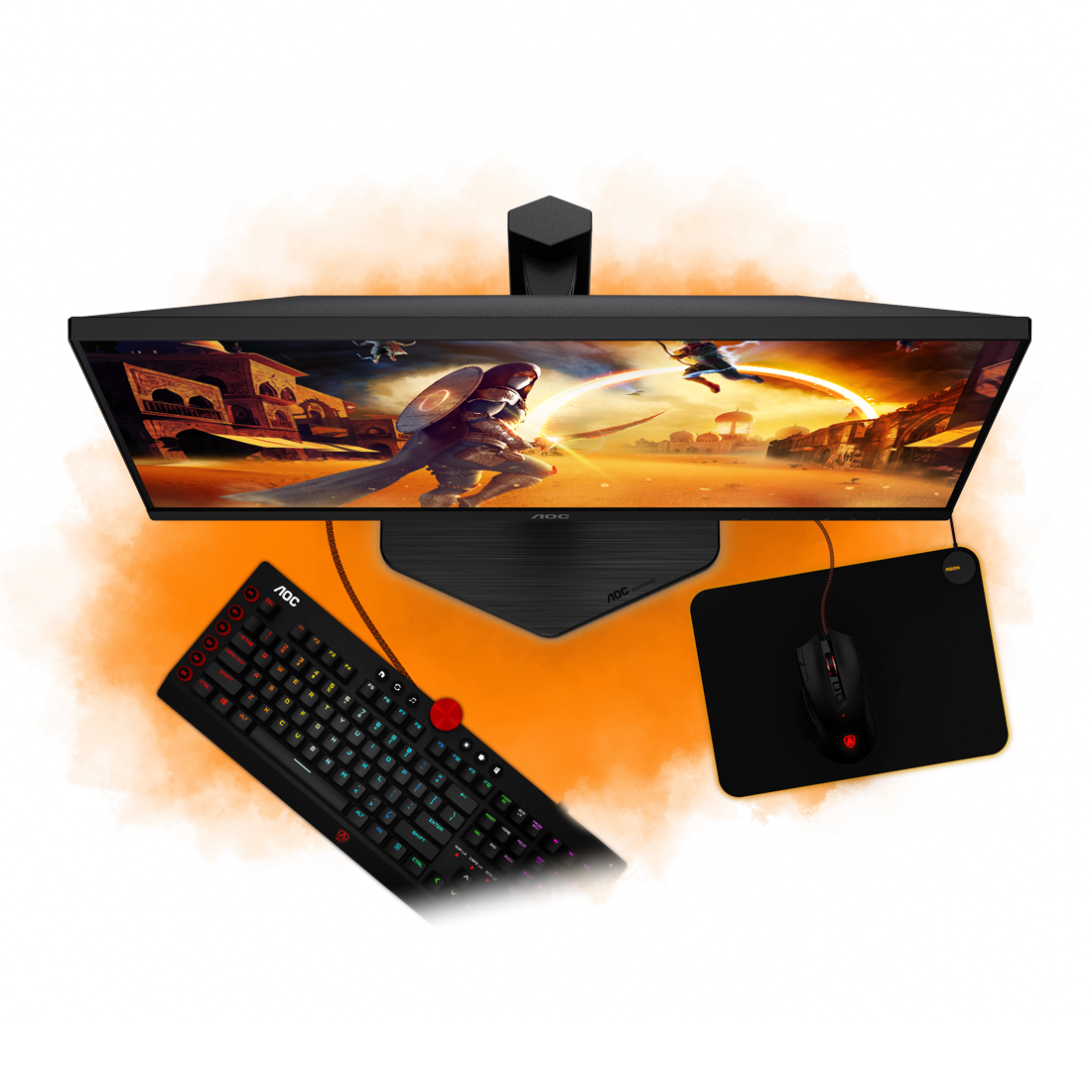 AOC Gaming G4 24G4ZR 23.8-inch 1920 x 1080p FHD 16:9 260Hz 1ms LED IPS Monitor