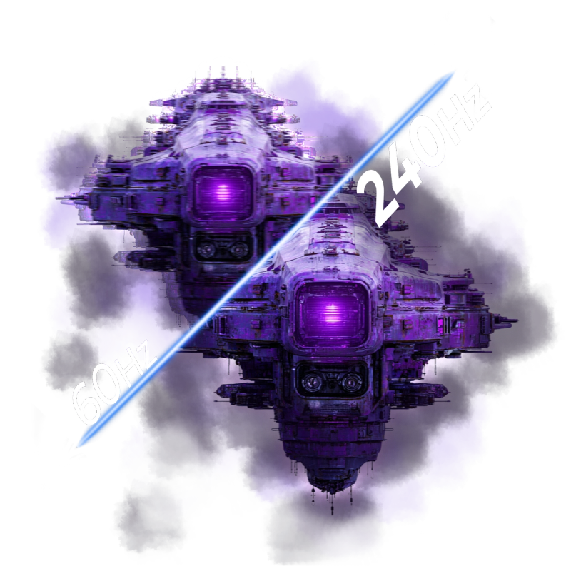 240Hz verversingssnelheid