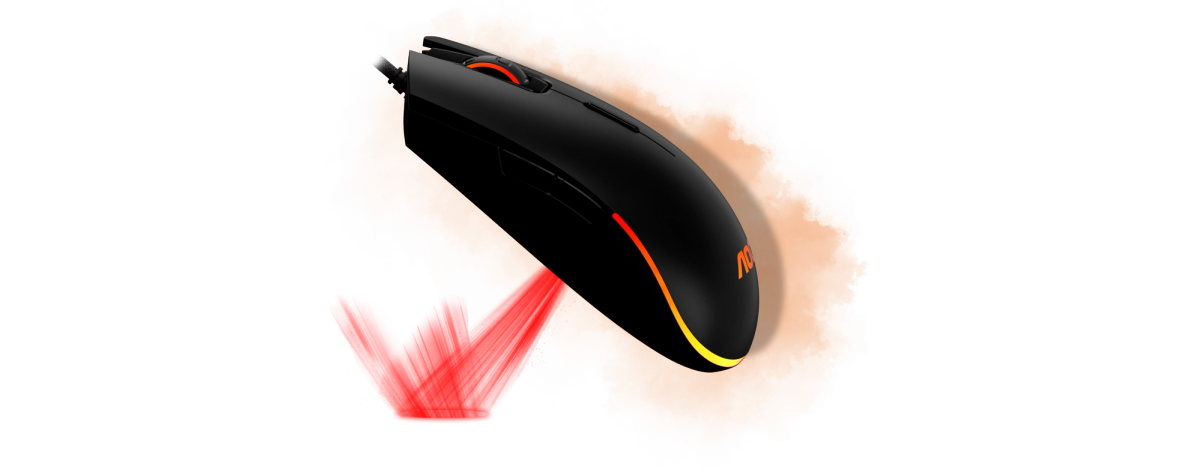 GM500: Fully customizable mouse with 1ms response time, 5000 DPI and ...