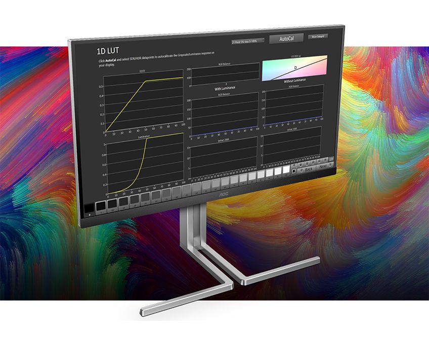 Redefining Creative Expression with AOC's Graphic Pro U3 Series Creator Monitors, showcasing advanced display technology for artists and designers.