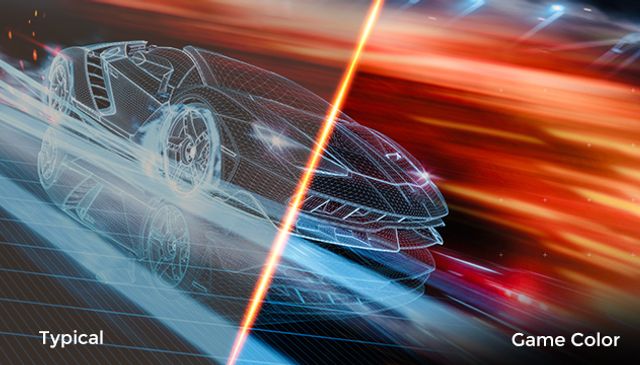 AOC 遊戲色彩調節