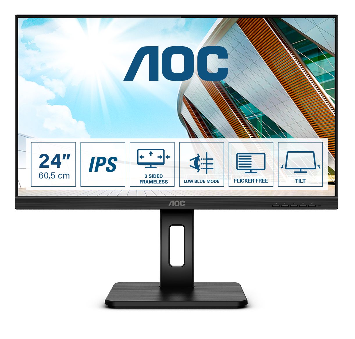 AOC 24P2Q 23.8 inch monitor | AOC Monitors