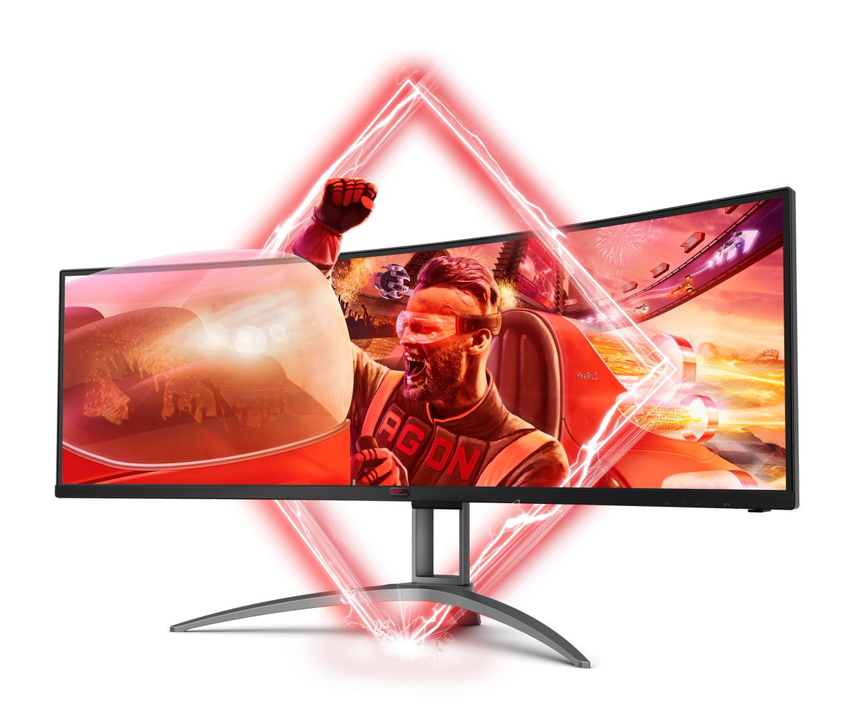 AOC 48.8" DQHD VA 165Hz Curved Gaming Monitor