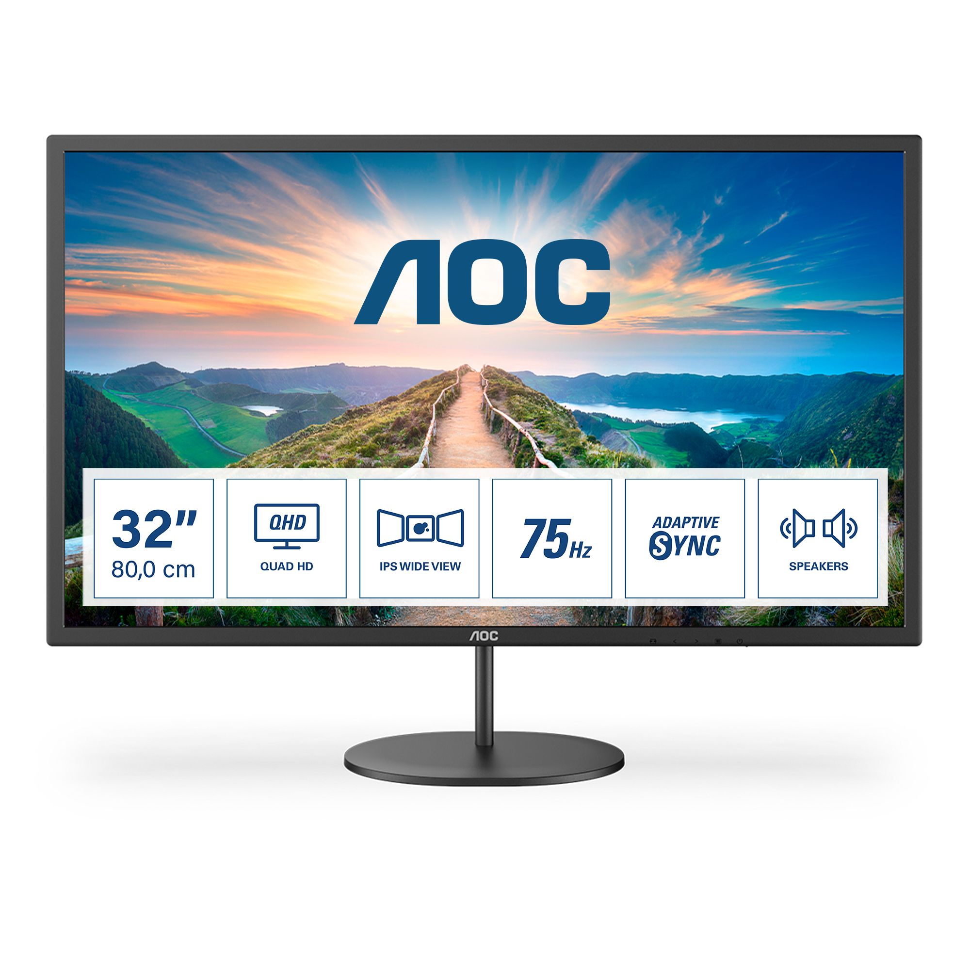 AOC Q32V4 31.5 inch monitor | AOC Monitors