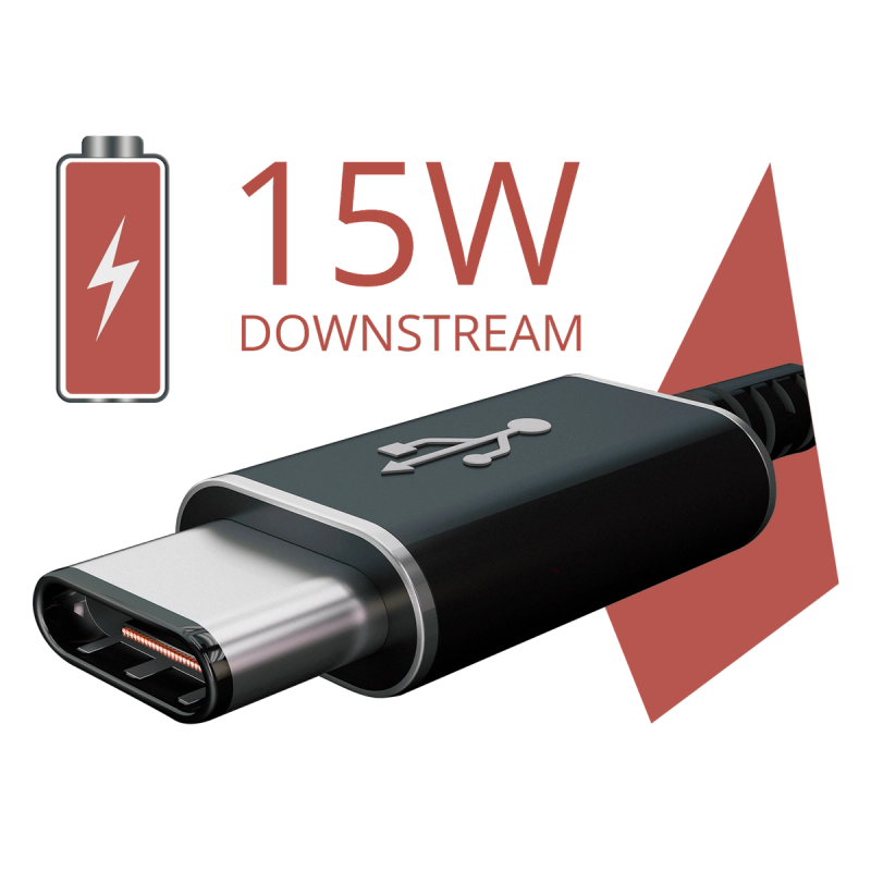 Porte USB-C downstream (15 W)