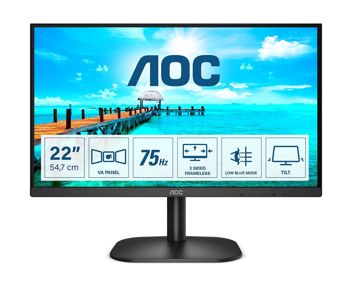AOC 22B2H 21.5 inch monitor | AOC Monitors