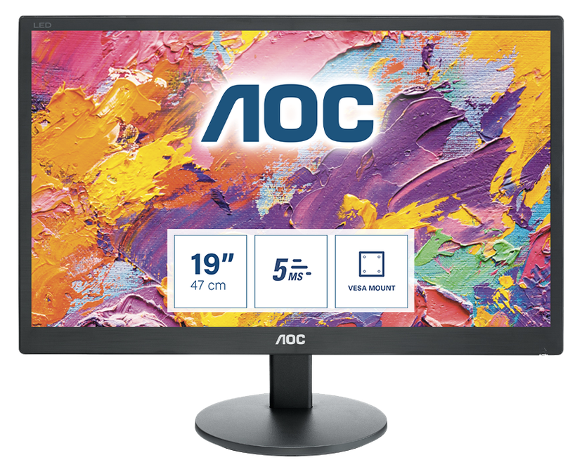 AOC E970SWN 18.5 inch monitor | AOC Monitors