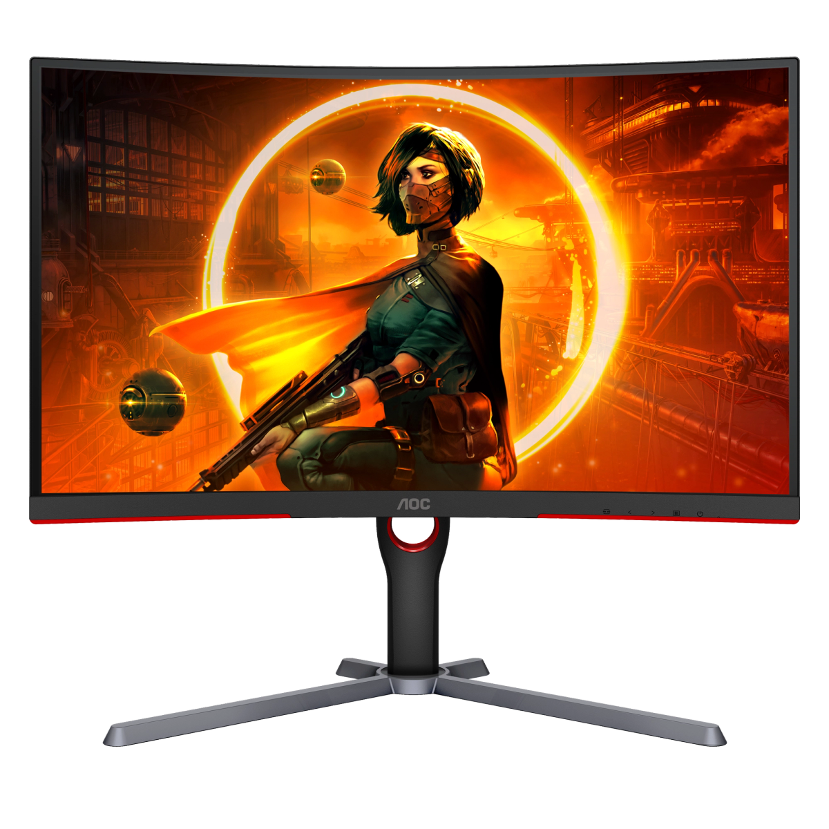 AOC 27" QHD VA 165Hz Curved Gaming Monitor