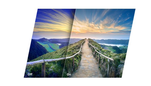 低藍光模式展示