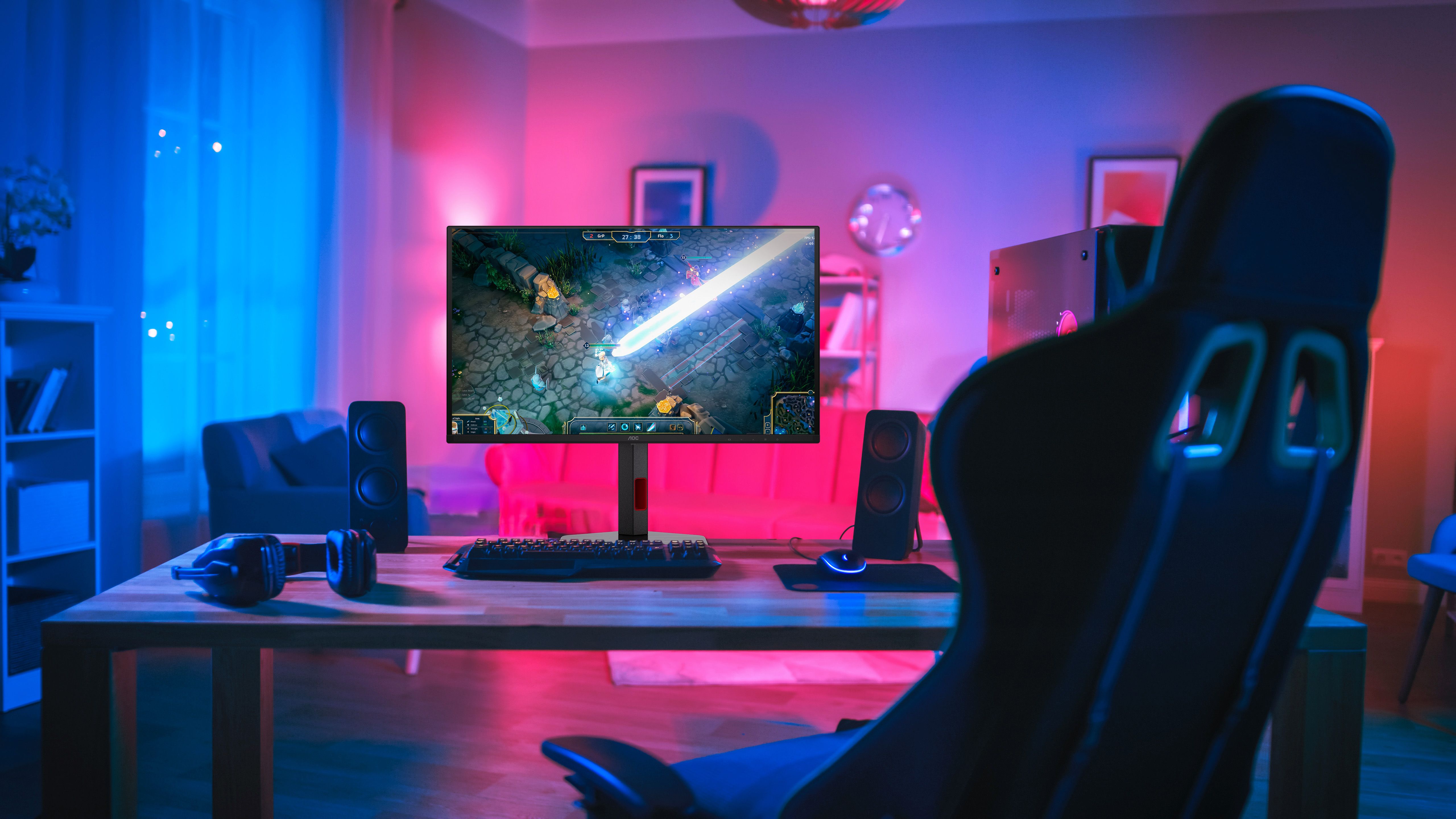 q27g4zd 27インチ qd oledモニター AOC Gaming Q27G4ZD – 27