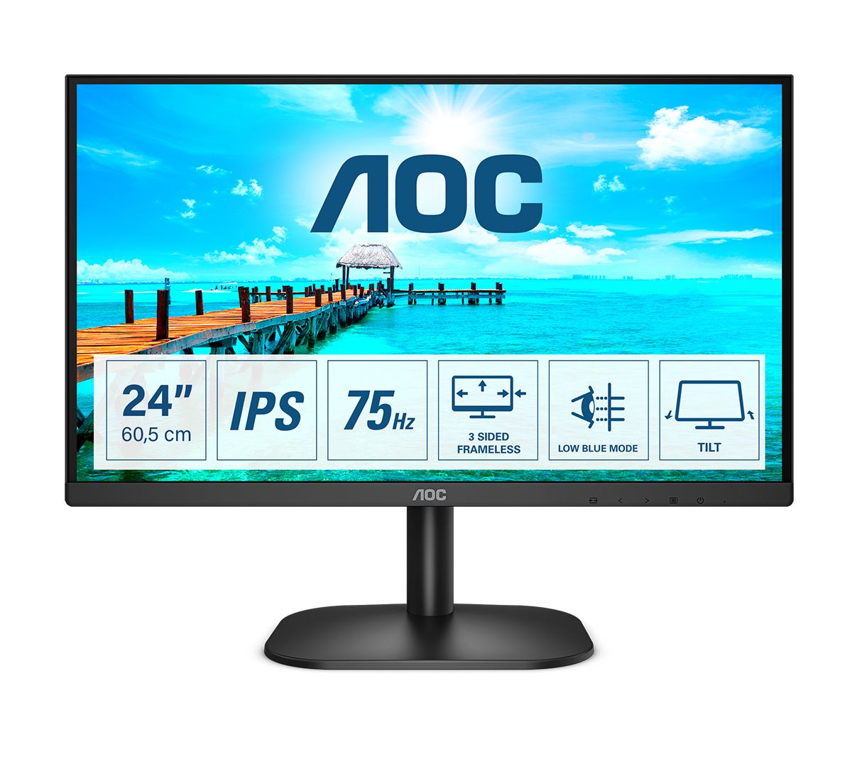 AOC 24B2XH 23.8 inch monitor | AOC Monitors