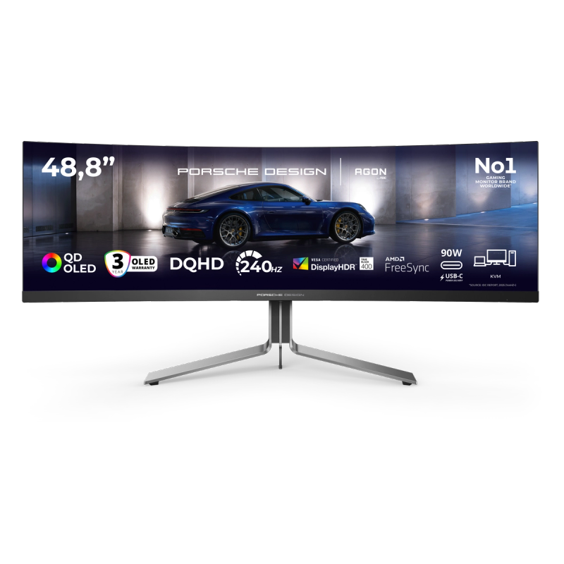 Gaming monitoriai | AGON by AOC – 240Hz, QHD & OLED