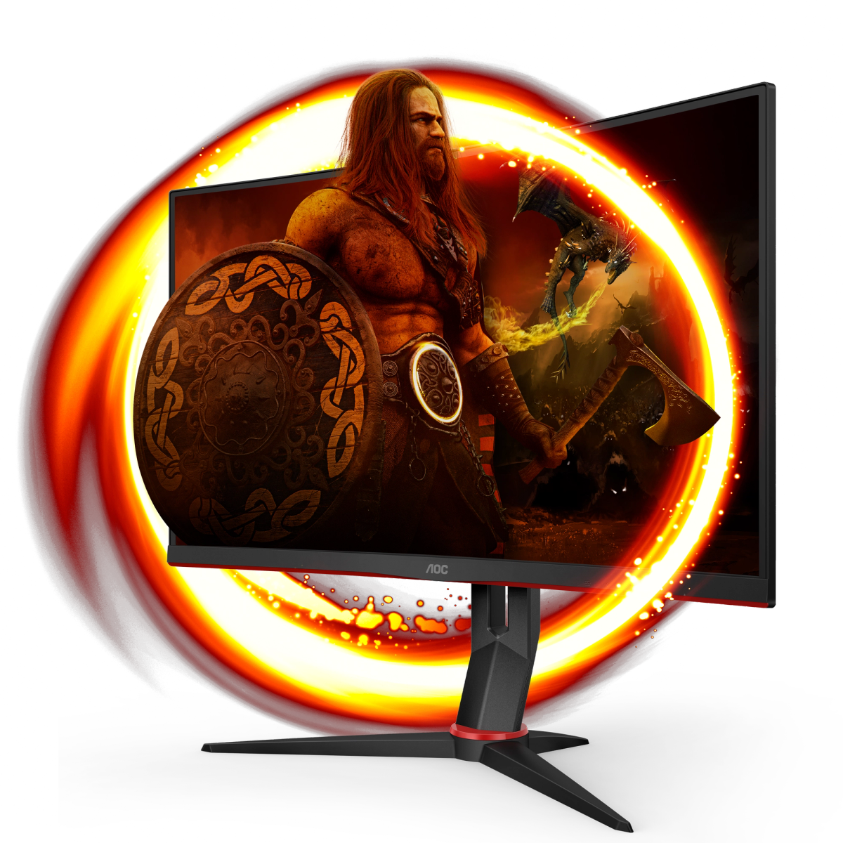 AOC C24G2U/BK 24 inch monitor | AOC Monitors