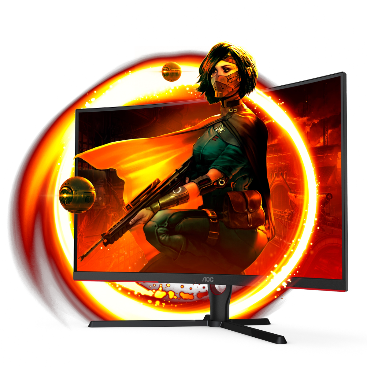 AOC C32G3AE_BK 31.5 inch monitor | AOC Monitors