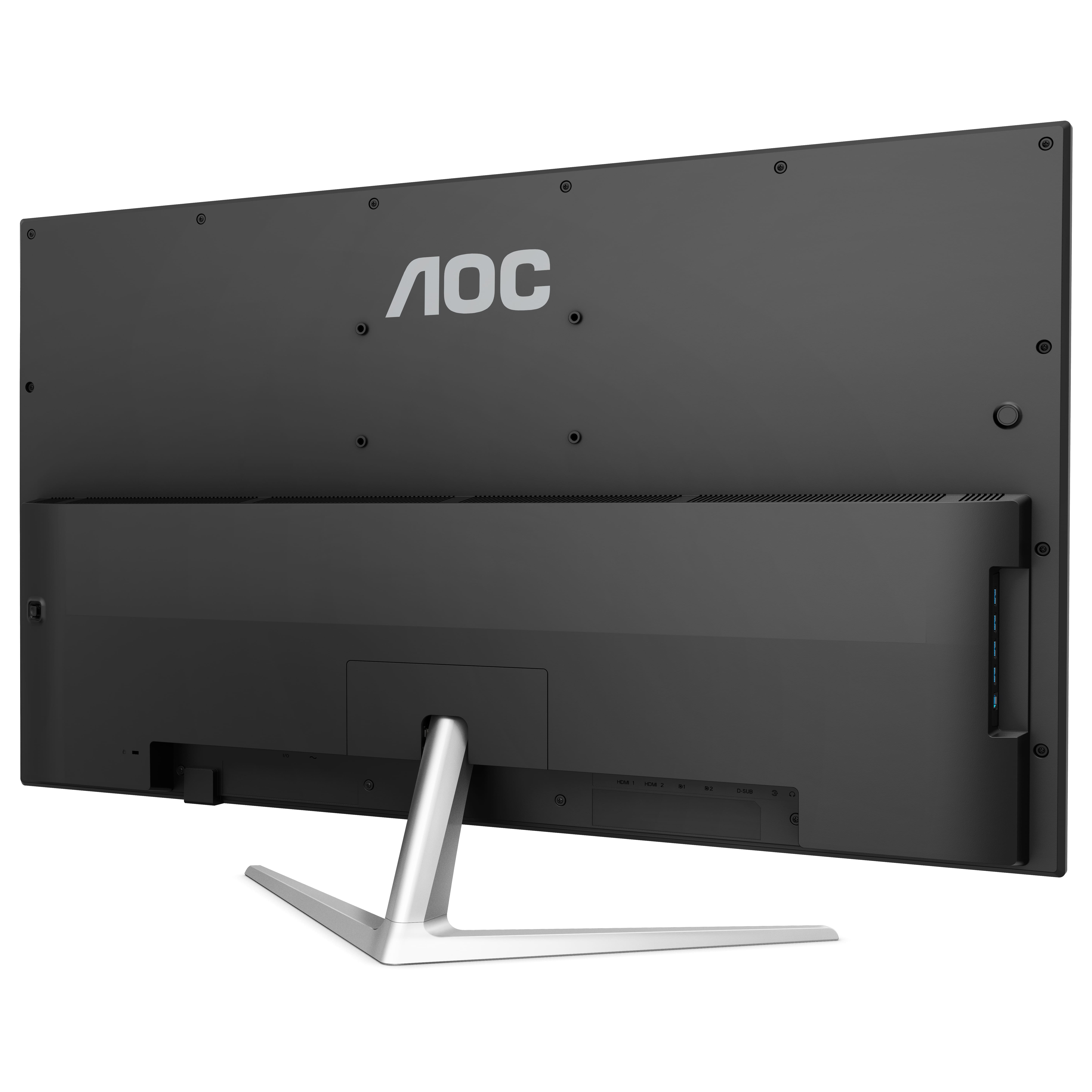 AOC U4308V 43 inch display with wide viewing angles and 4K