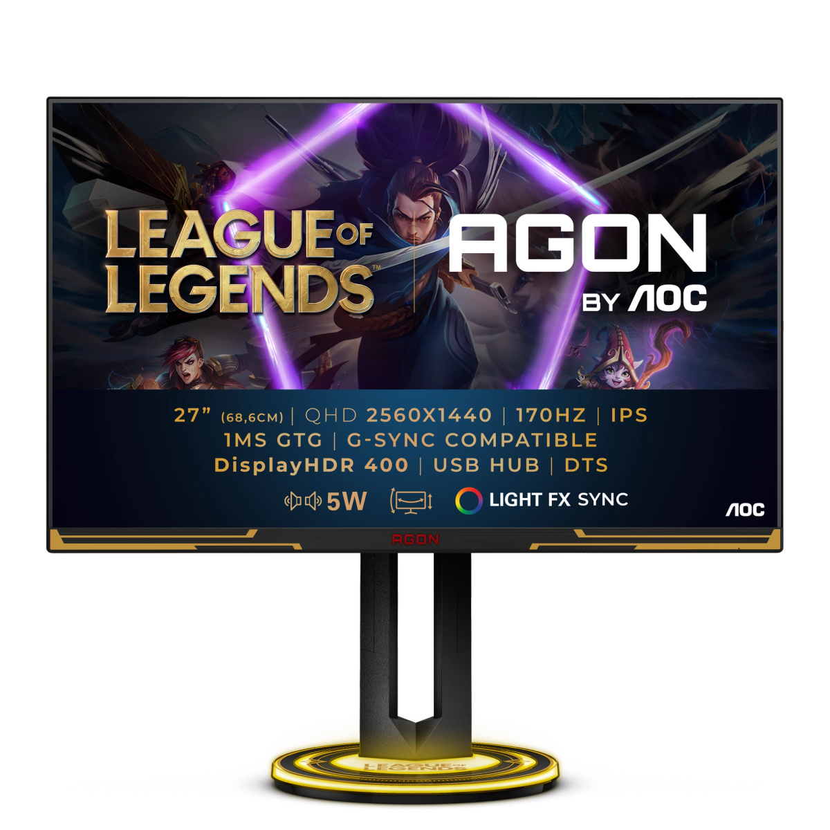 AOC AGON PRO Gaming LCD Monitor