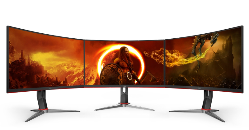 Minimal bezel distraction for the ultimate battle station