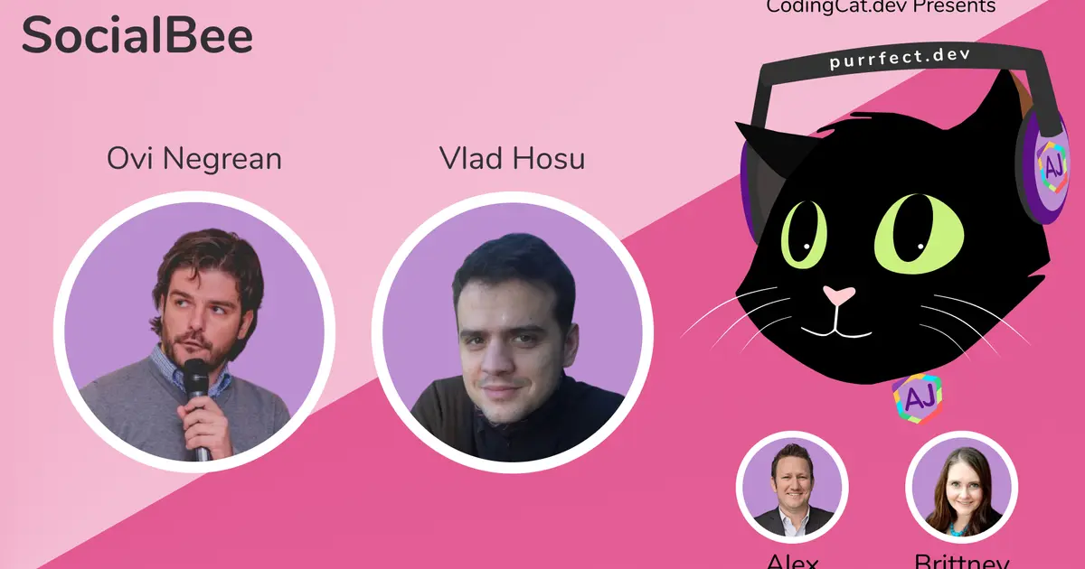 SocialBee with Ove and Vlad