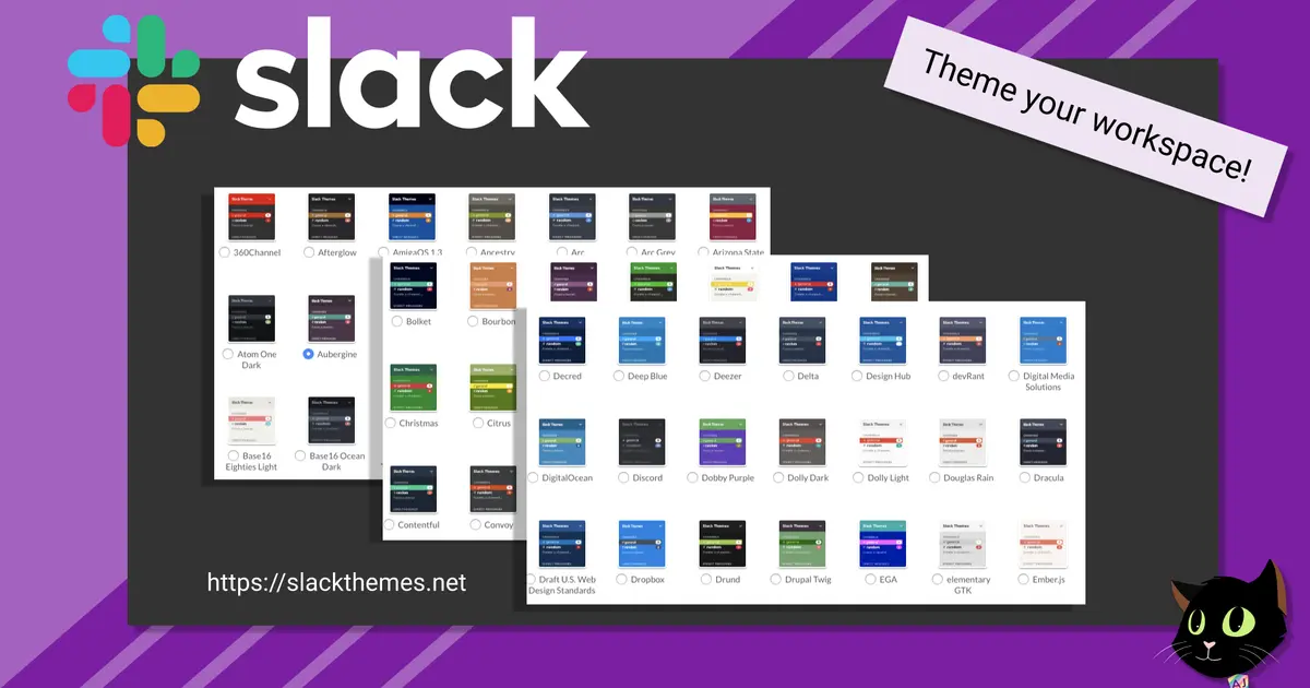 Slack Workspace Theme Customization