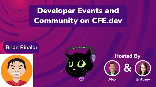 Developer Events and Community on CFE.dev