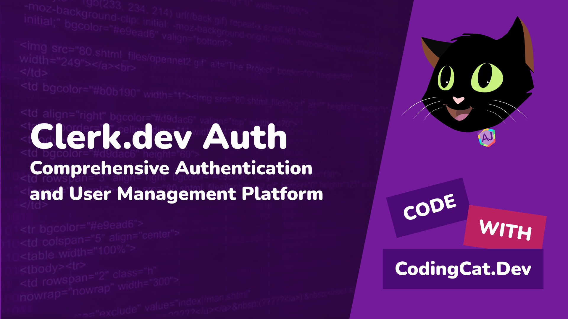 Live Coding Clerk, into Next.js with James Perkins