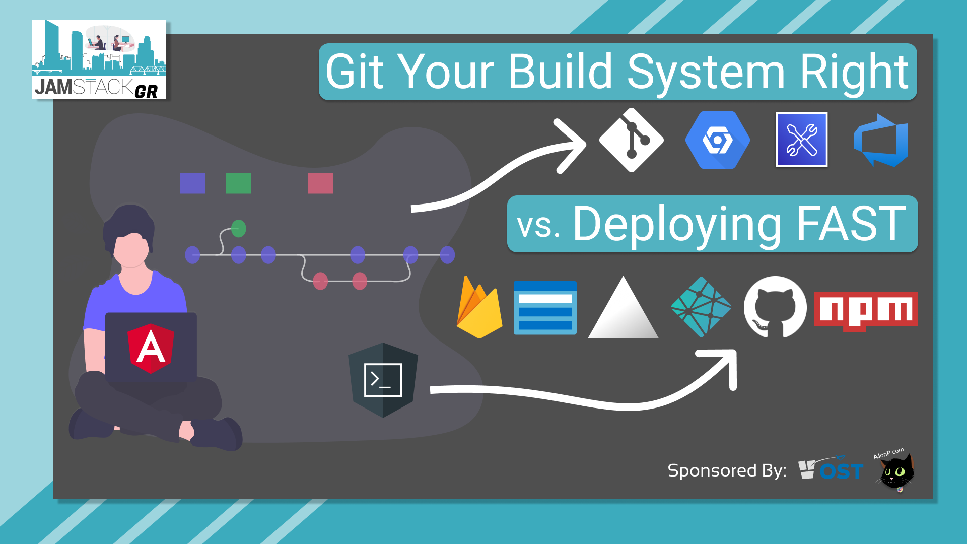 JAMStackGR \#2-Git Your Build System Right vs. Deploying Fast