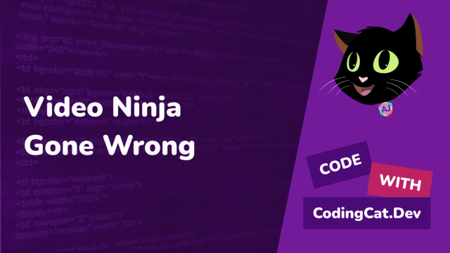 VDO Ninja woes and Overlay Setup