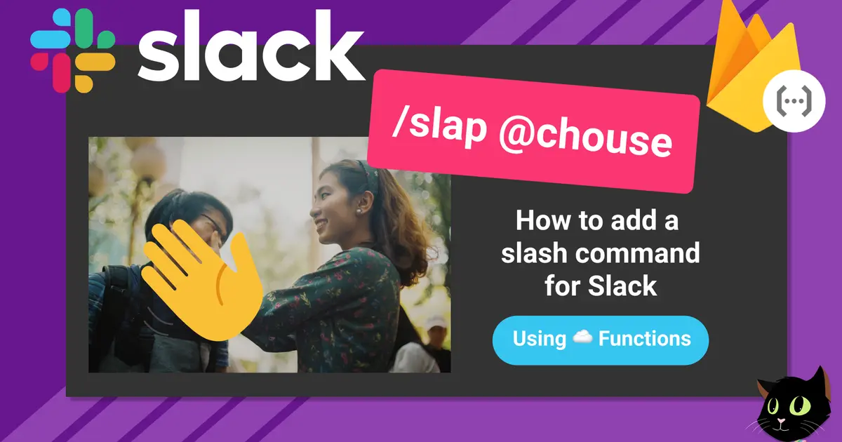 Slap Someone with Slack Commands