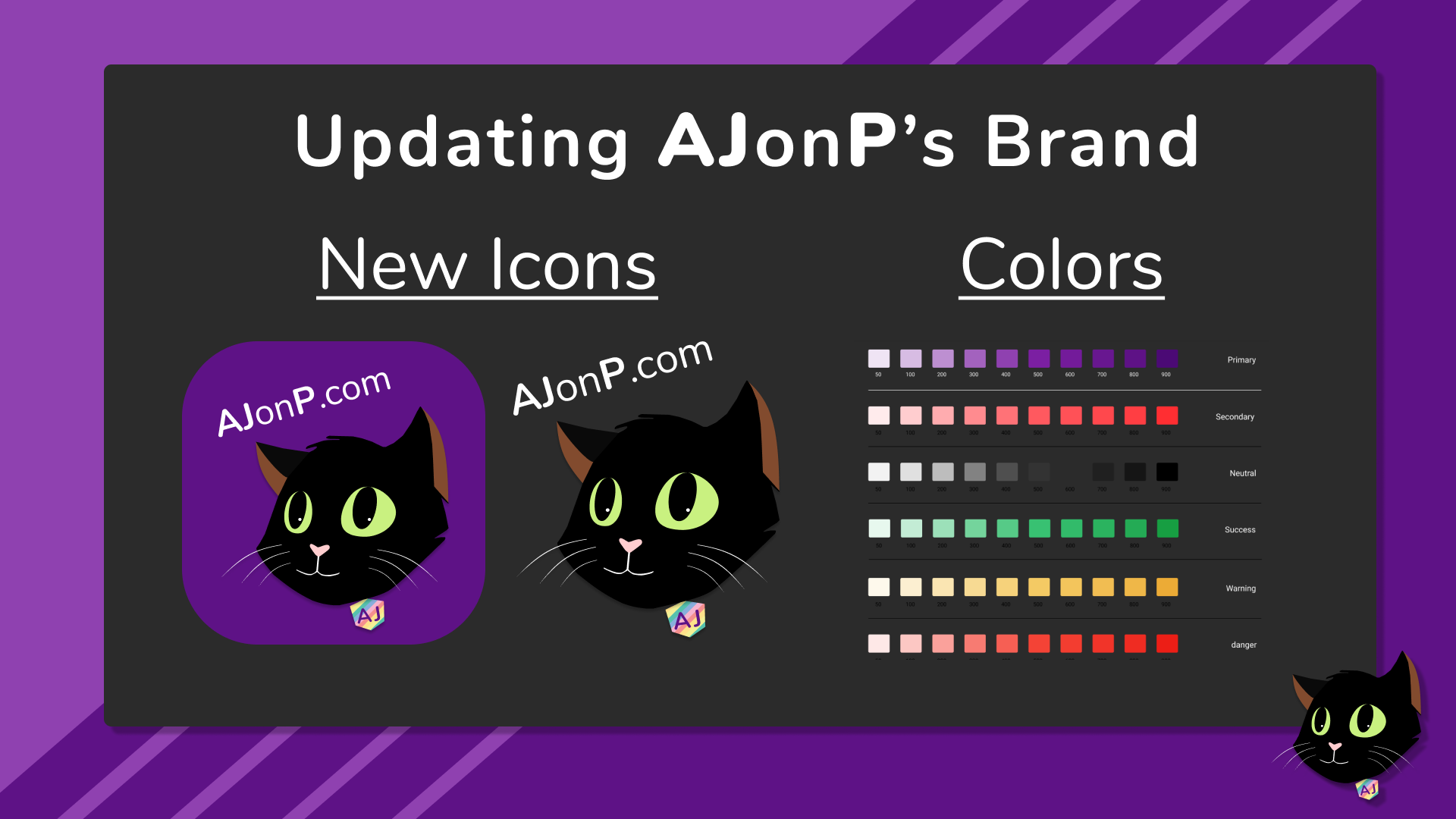 Updating AJonP's Brand