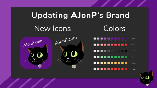 Updating AJonP's Brand