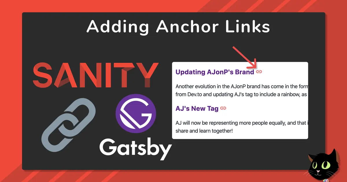 Anchor Links From Sanity in Gatsby