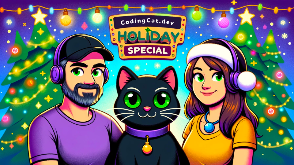 CodingCat.dev Podcast - Holiday Special Live December 20 9a ET