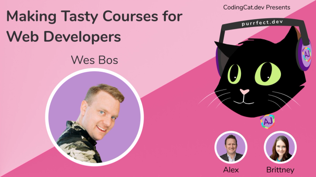 Making Tasty Courses for Web Developers