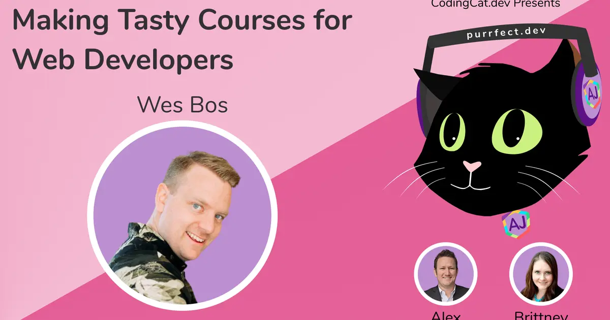 Making Tasty Courses for Web Developers