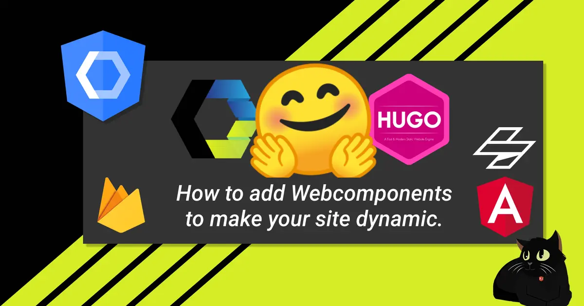 Adding Angular Components to your static site