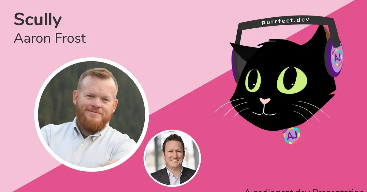 Scully with Aaron Frost