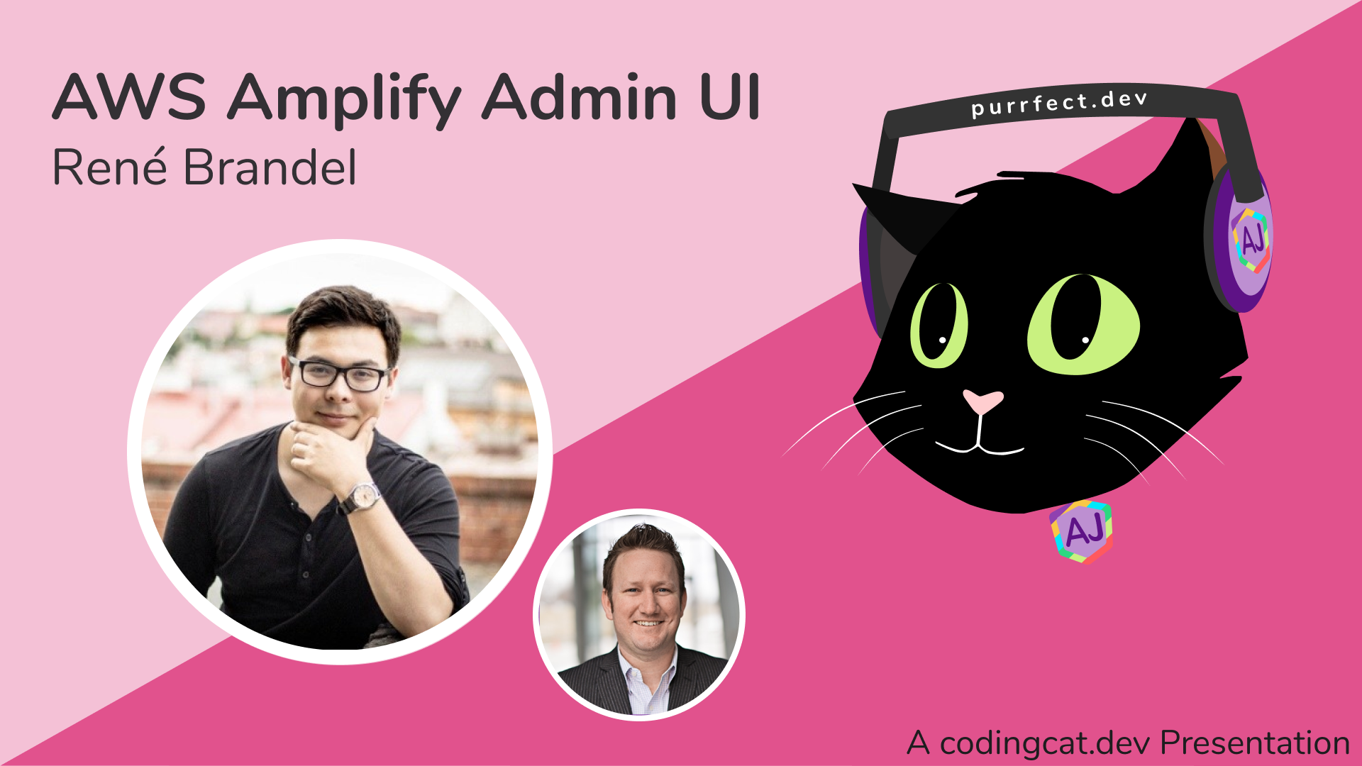AWS Amplify Admin UI with René Brandel