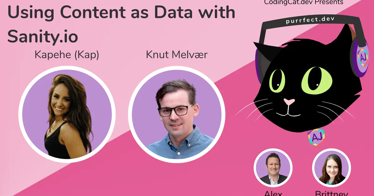 Using Content as Data with Sanity.io