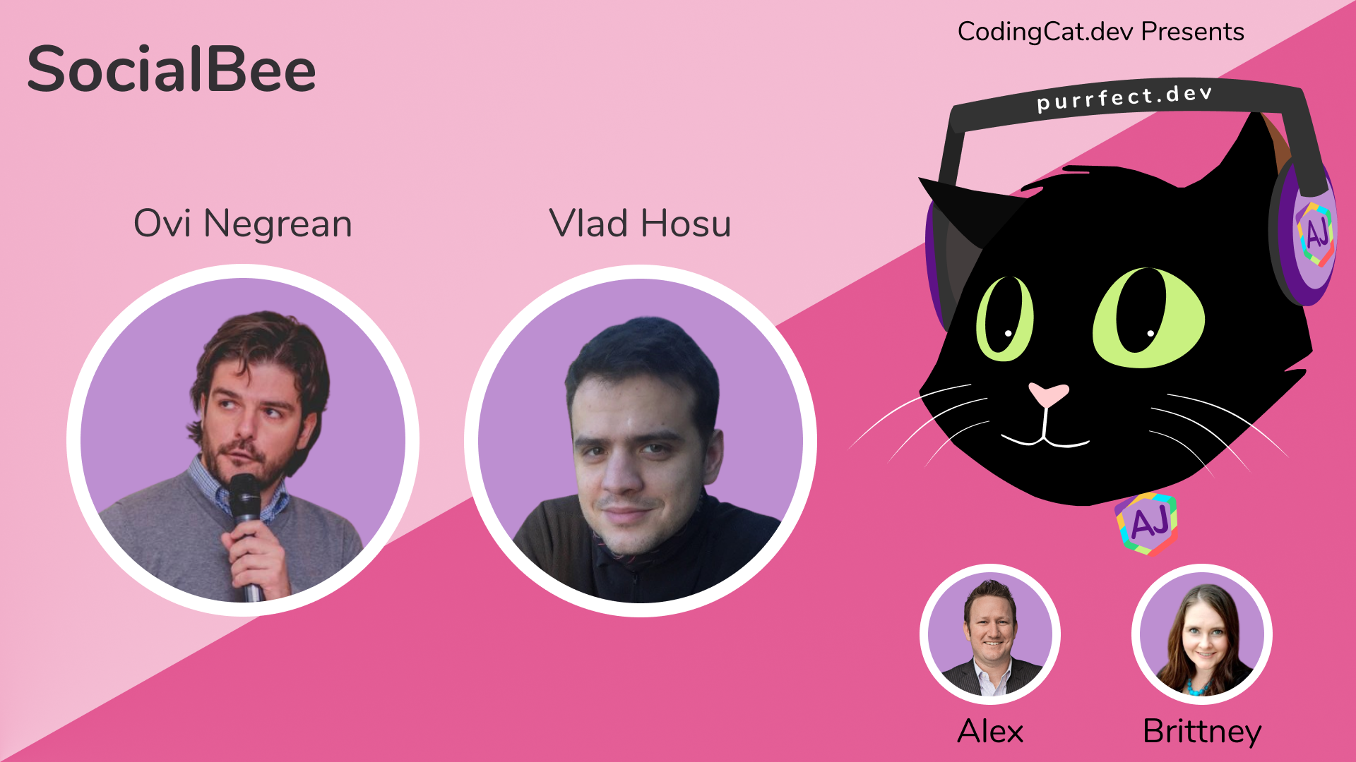 SocialBee with Ove and Vlad
