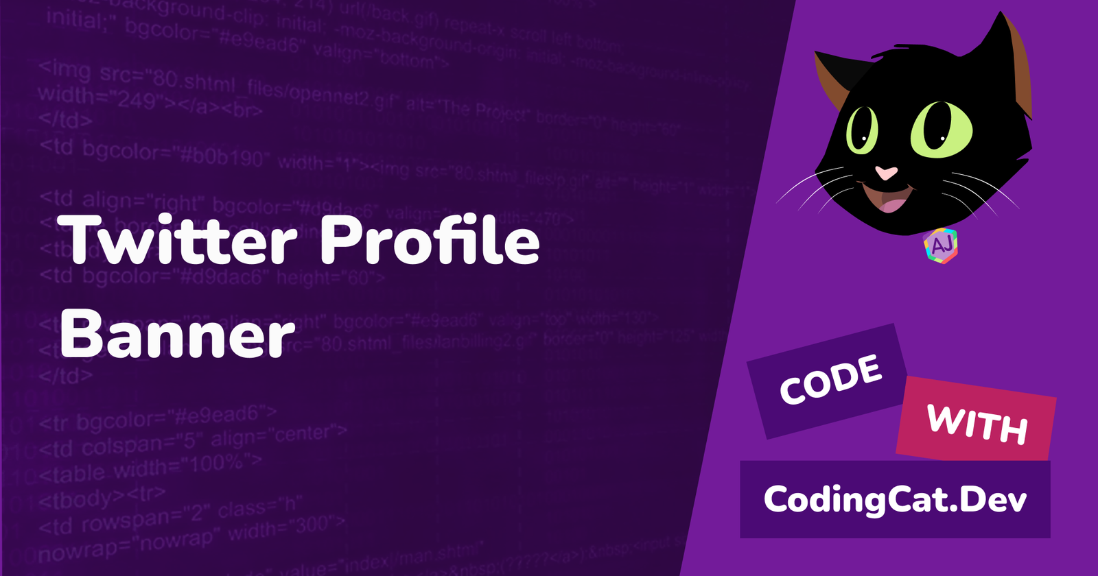 Twitter Profile Banner Part 1
