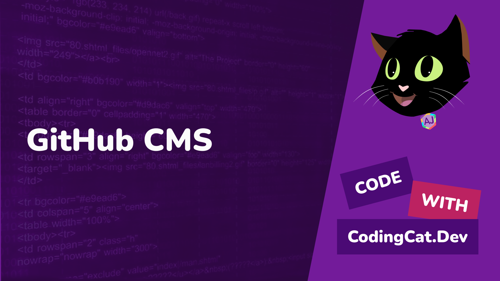 GitHub CMS