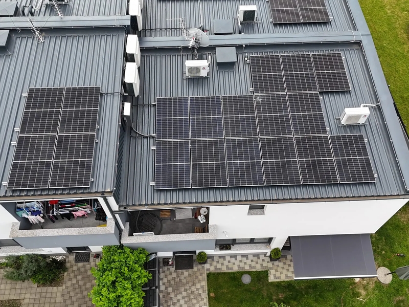 Pogled na gotovu zgradu