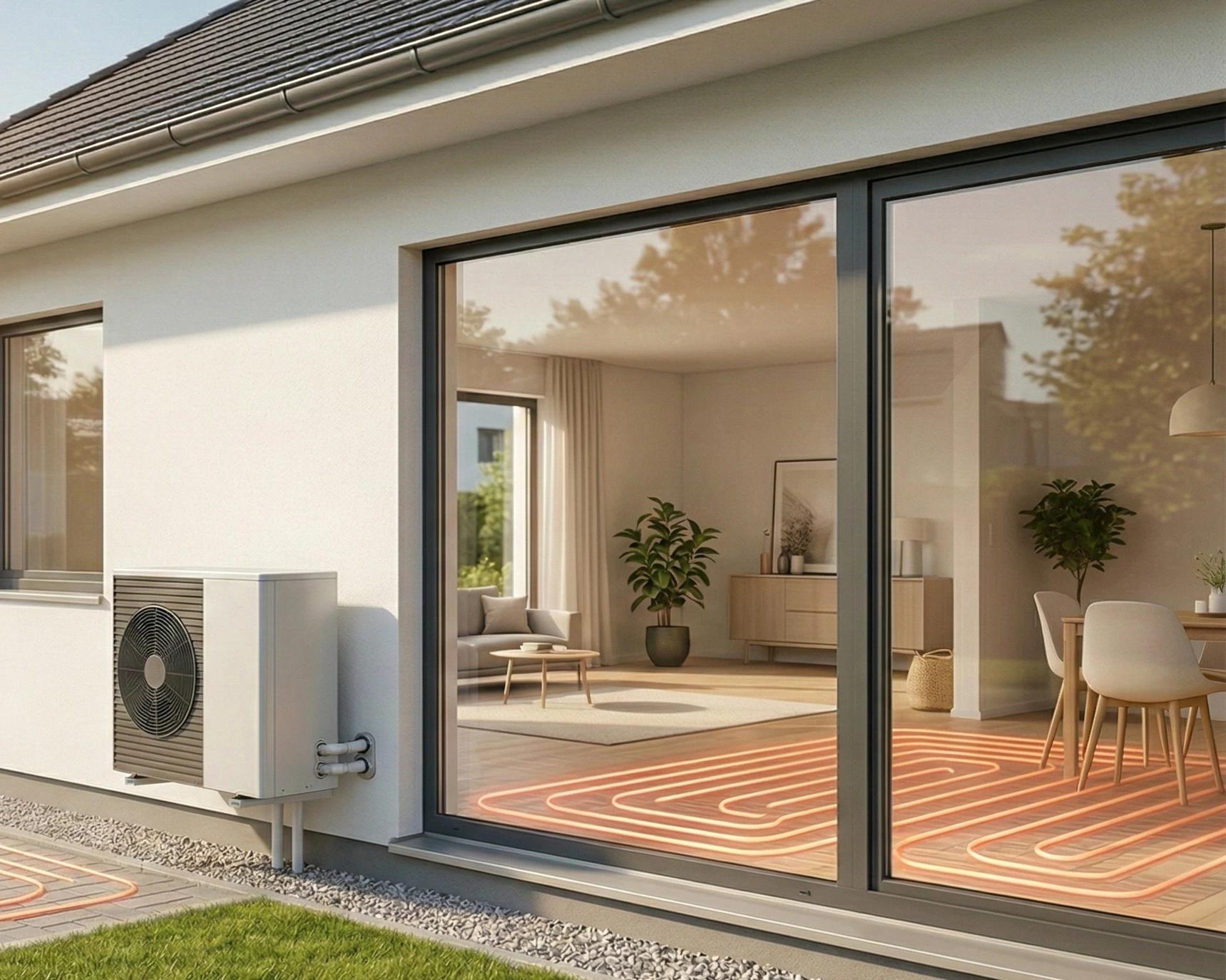 Dizalica topline s podnim grijanjem