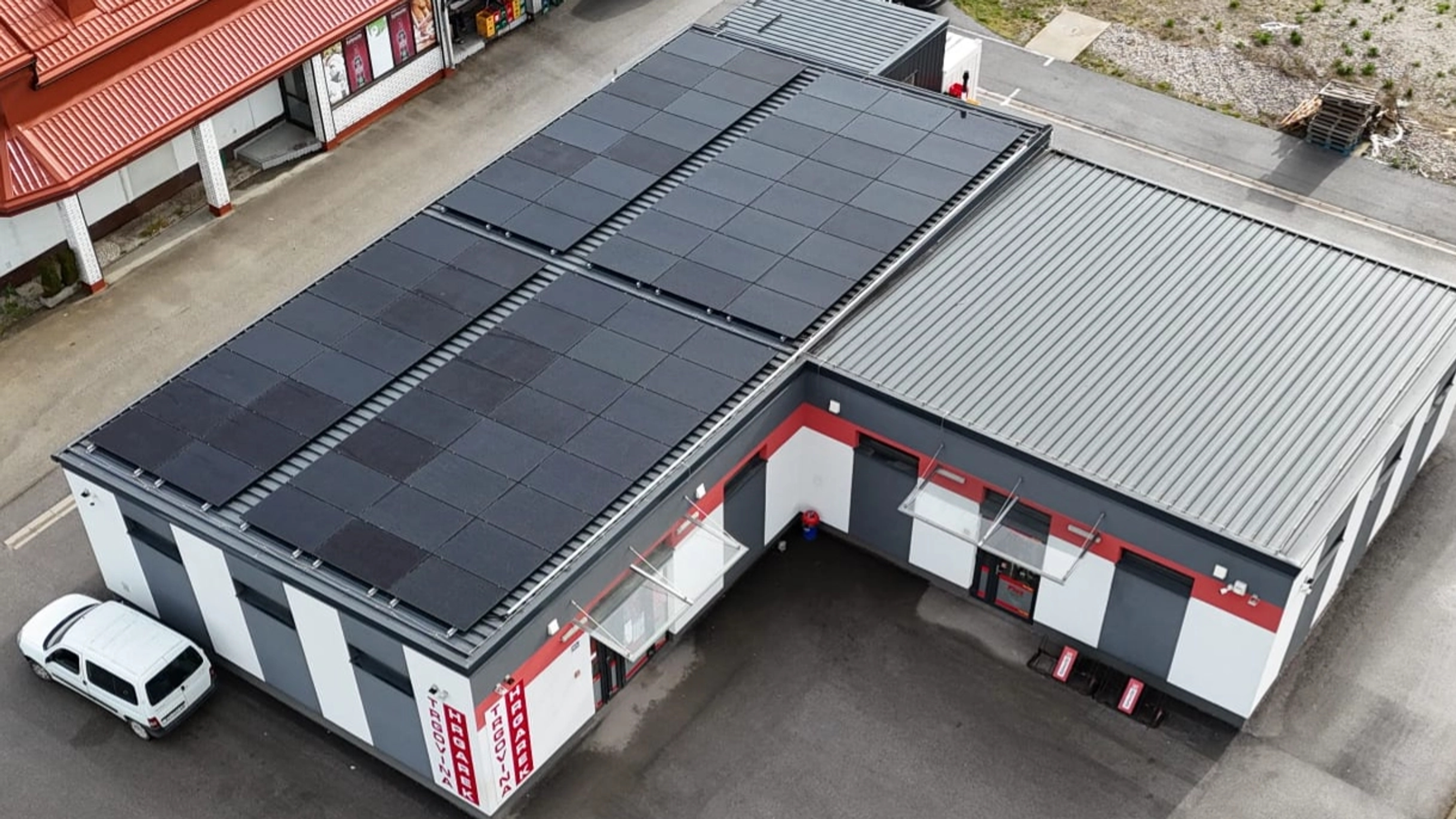 Industrijski solarni sustav