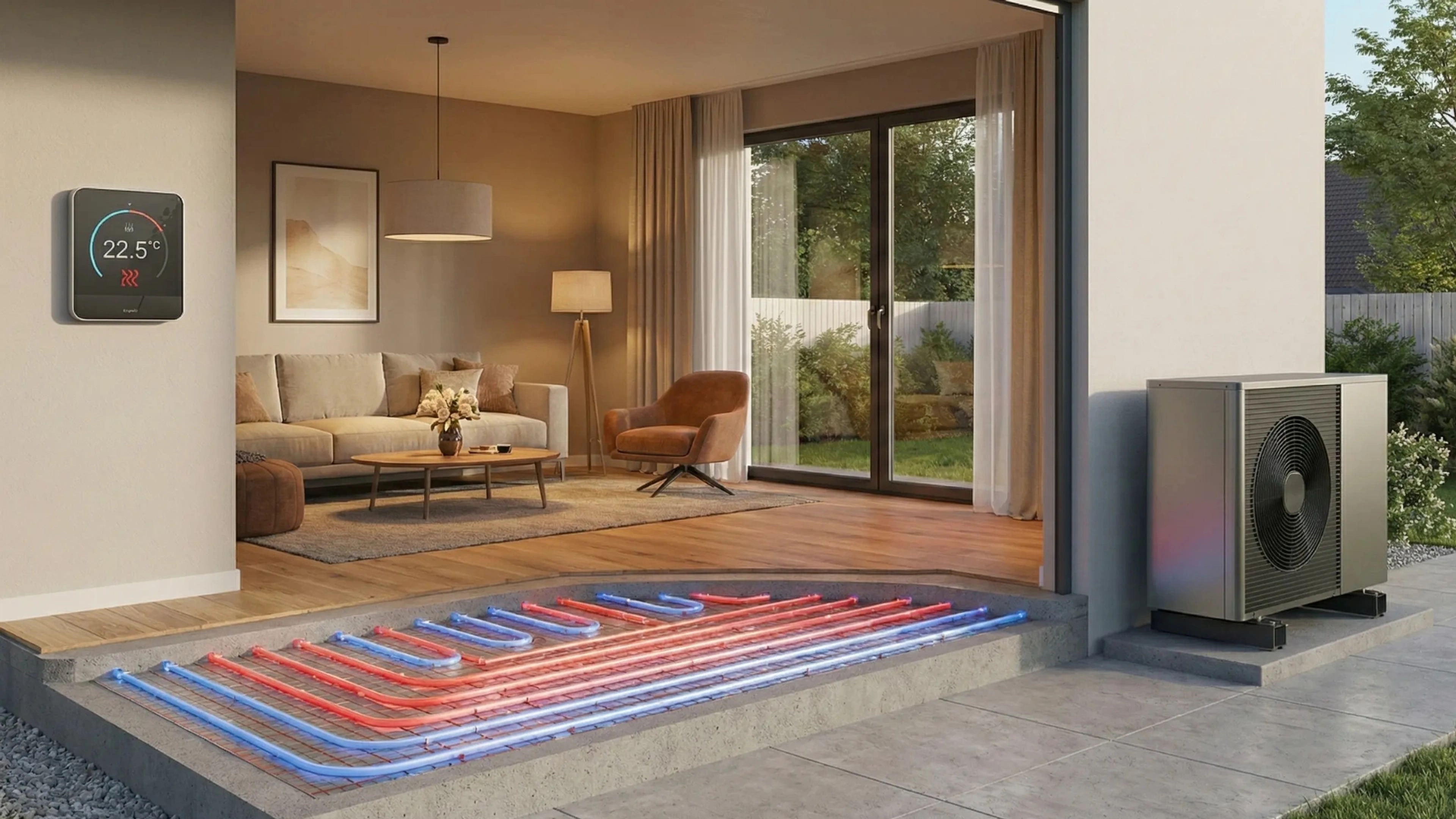 Dizalica topline i podno grijanje: Zašto je to idealna kombinacija za vaš dom?