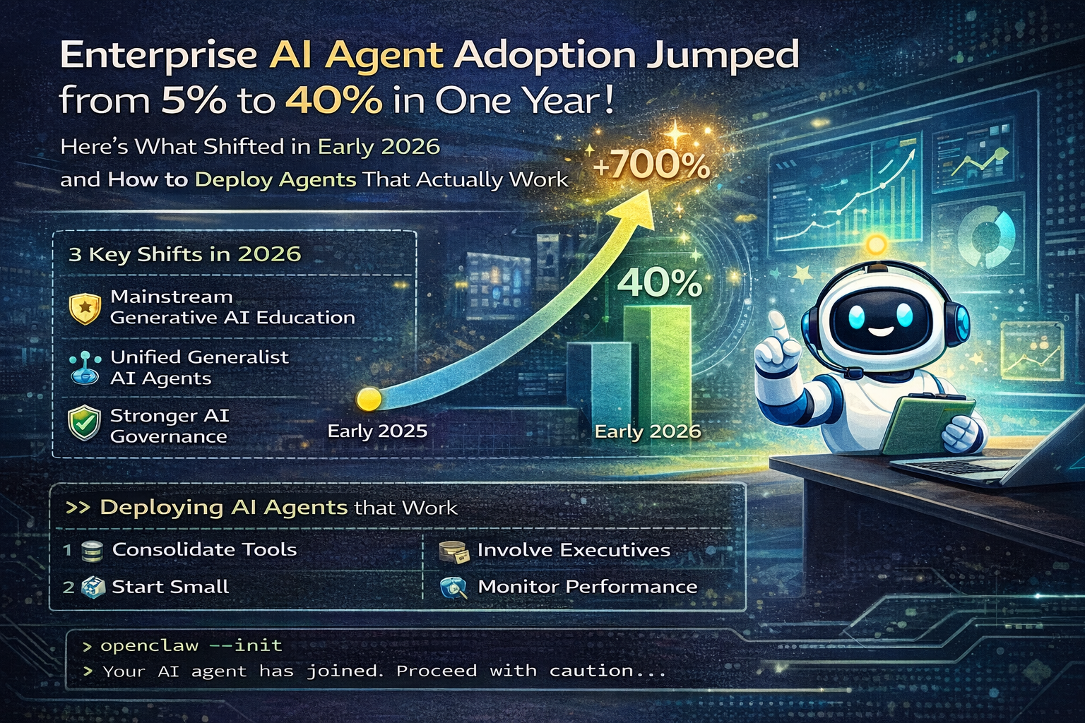 AI Agents Are No Longer Experimental. Now What?