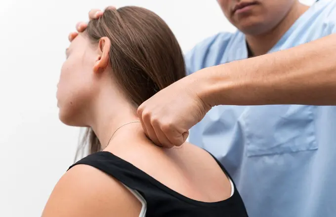 Cover image for blog post: Physiotherapy for Stiff Neck and Cervical Spine Issues