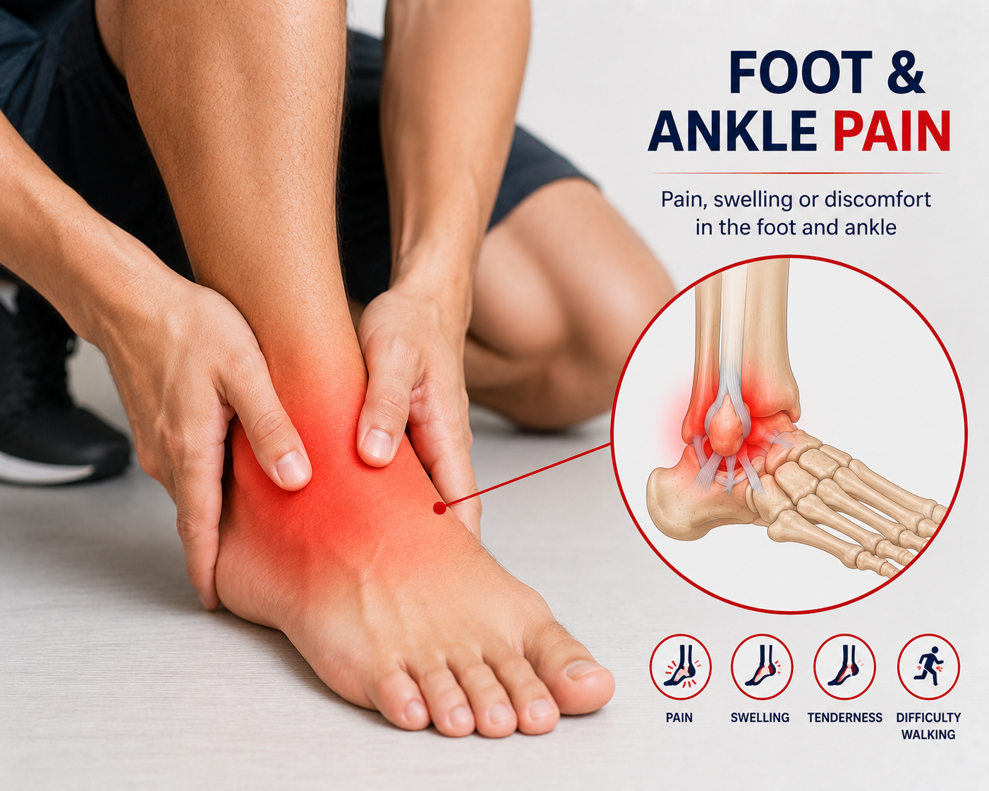 Foot & Ankle Pain in Singapore: Causes, Physiotherapy Treatment & Recovery