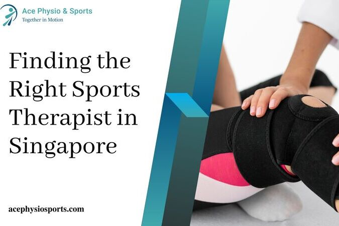 Cover image for blog post: Finding the Right Sports Therapist in Singapore: A Comprehensive Guide