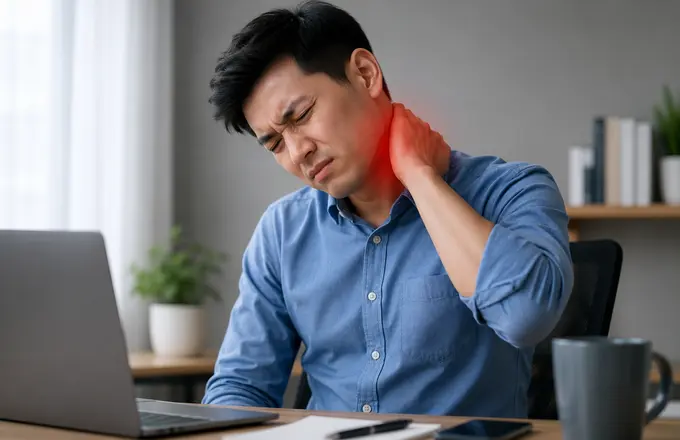 Blog post: Neck Pain Physiotherapy : Causes, Treatment & Lasting Relief in Singapore